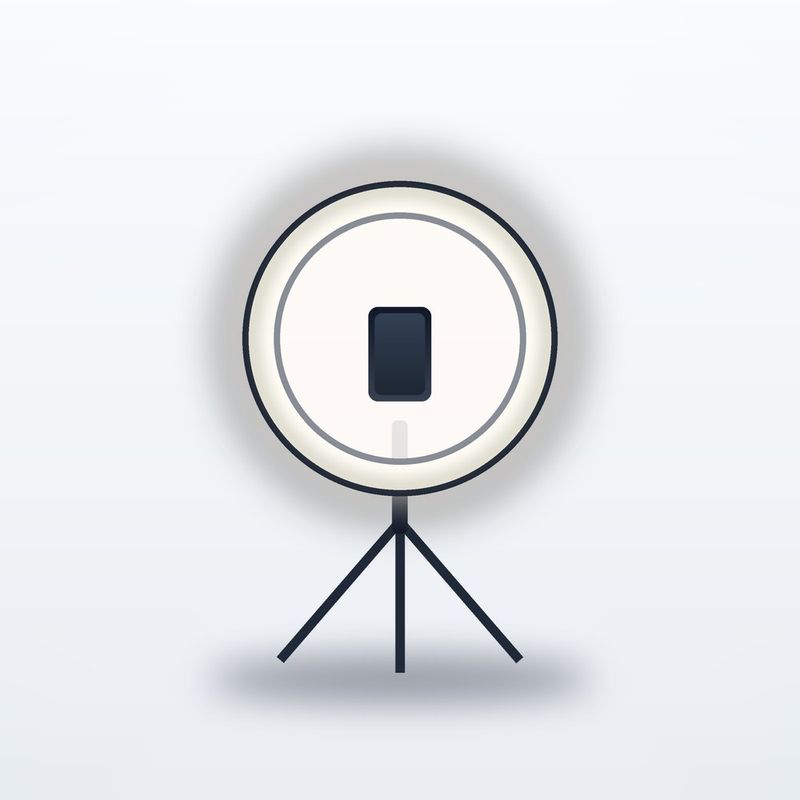 Ring light Neewer 26 cm avec trépied